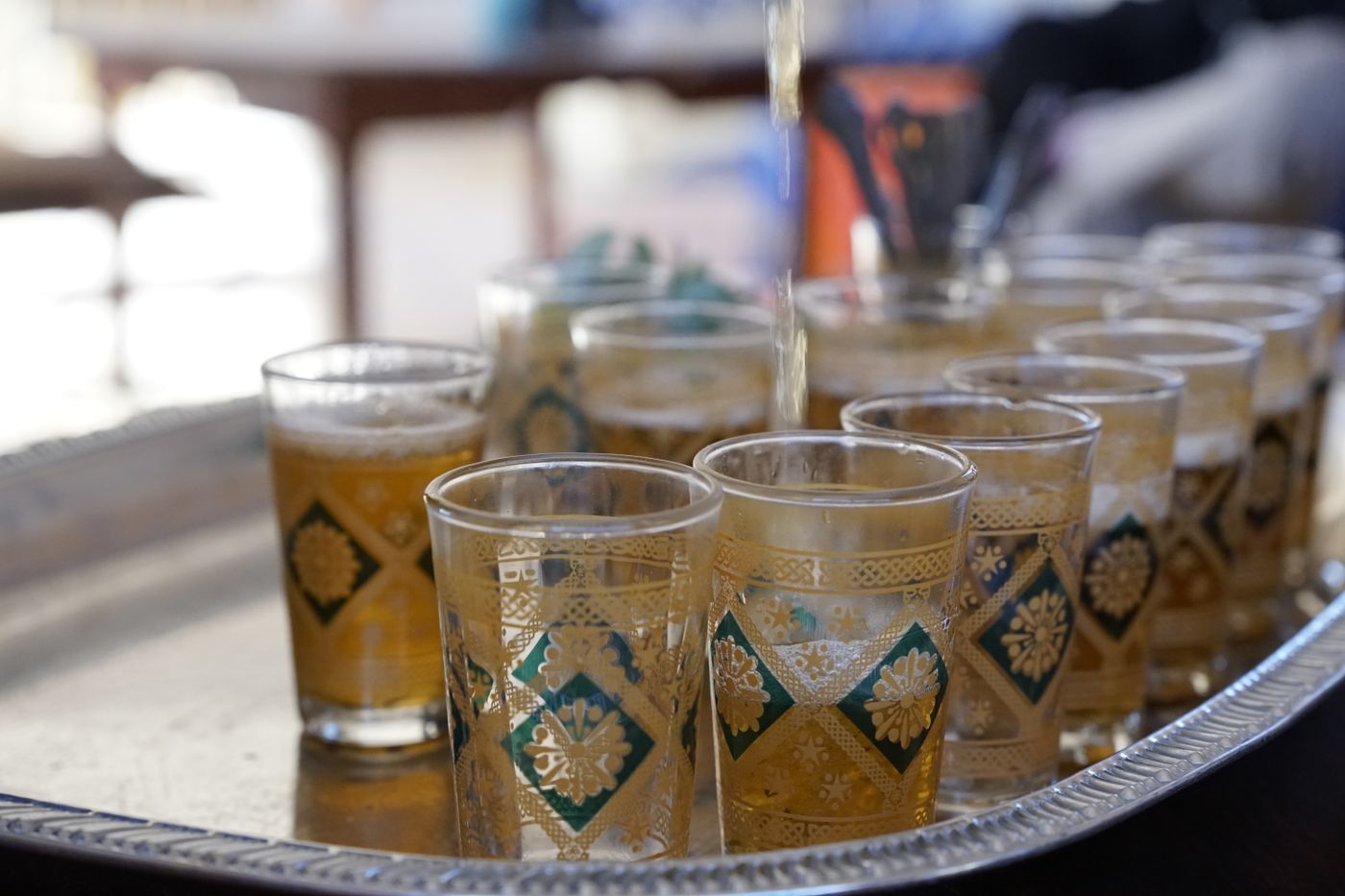 Desert camp tea